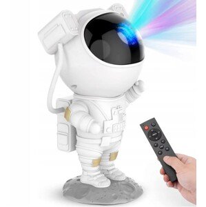 Űrhajós LED projektor, 360 fokban forgatható
