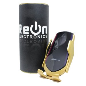 REON - Autós telefontartó és vezeték nélküli töltő, NFC - Ezüst színben
