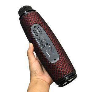 Vezeték nélküli bluetooth karaoke mikrofon beépített hangszóróval