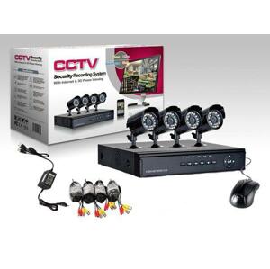 CCTV Online Megfigyelő központ, 4 kamerával