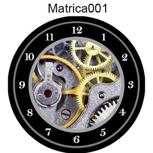 Matrica, fali órákhoz - Matrica001