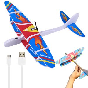 Habszivacs vitorlázó játék repülőgép, USB töltővel