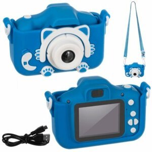 Kruzzel - Digitális kamera gyerekeknek (1080p) Kék