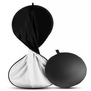 Hakutatz Chroma Key - Összecsukható háttér fekete/fehér 150cm x 200 cm