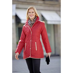 Steppelt kabát Lea - piros - Méretet M