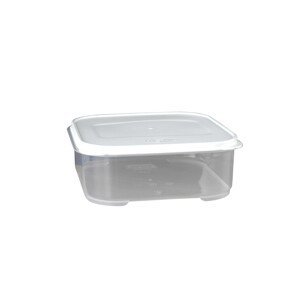 NANO élelmiszertároló doboz - fehér - Méretet 15x15x6cm, 1,1l