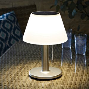 Asztali napelemes lámpa