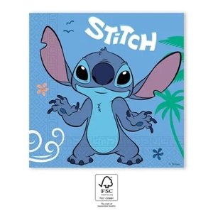 Procos Papír szalvéta - Stitch 33 x 33 cm 20 db