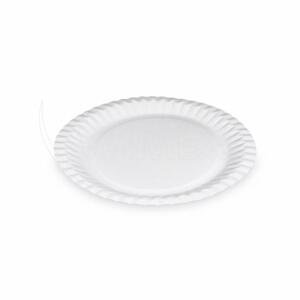 WIMEX s.r.o. Papír tányér (PAP Recy) fehér Ø23cm [15 db]