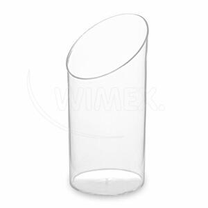 WIMEX s.r.o. Fingerfood pohár (PS) kerek alakú átlátszó Ø45 x 84 mm 65ml [20 db]