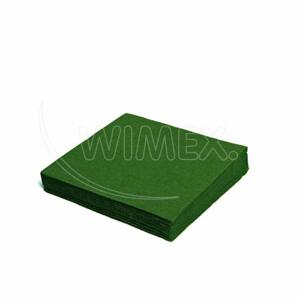 WIMEX s.r.o. Szalvéta (PAP FSC Mix) 3 rétegű sötétzöld 33 x 33 cm [20 db]