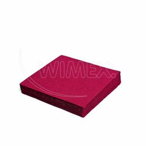 WIMEX s.r.o. Szalvéta (PAP FSC Mix) 3 rétegű bordó 33 x 33 cm [20 db]