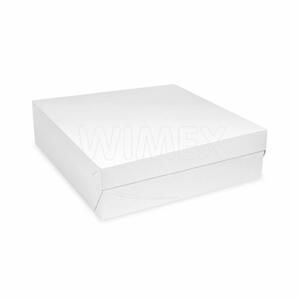 WIMEX s.r.o. Tortadoboz (PAP) fehér 28 x 28 x 10 cm [50 db]