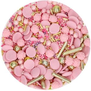 Funcakes Cukrászati díszítő elemek - Medley Glamour rózsaszín 65 g