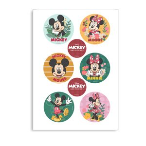 Dekora Ehető képek keveréke - Mickey és Minnie Mouse