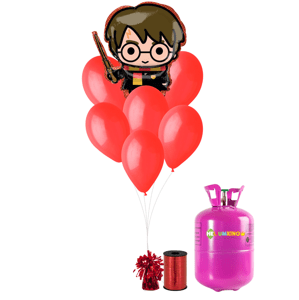 HeliumKing Hélium parti szett - Harry Potter piros