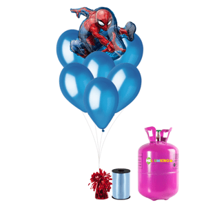 HeliumKing Hélium parti szett - Pókember kék
